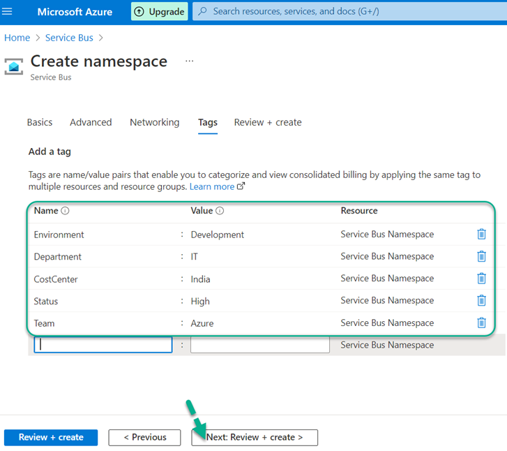 How To Create Azure Service Bus And Queue In Microsoft Azure Portal